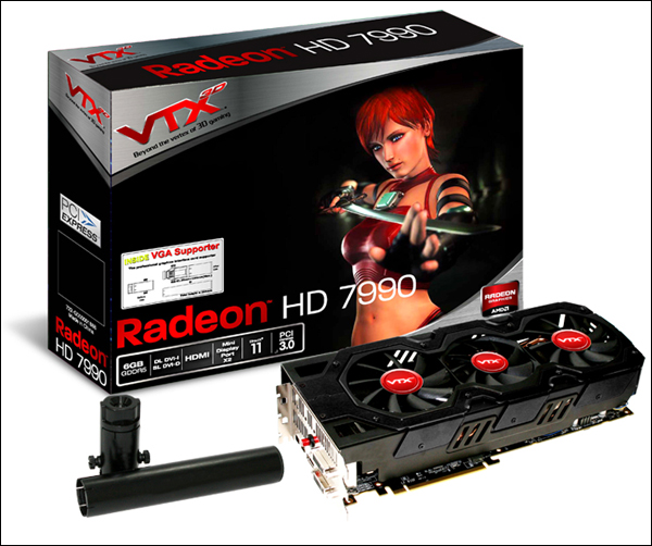 Видеокарта VTX3D HD7990