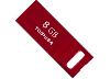 (THNU08SIPRED(BL4) Флэш-драйв 8 ГБ Toshiba TransMemory mini, красный