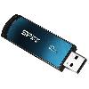 Накопитель USB flash 32ГБ Silicon Power ULTIMA U01 SP032GBUF2U01V1B, черно-синий (USB2.0)