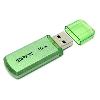 Накопитель USB flash 16ГБ Silicon Power  Helios 101  SP016GBUF2101V1N, зеленый (USB2.0)