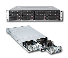 Супер серверы Supermicro 6026TT-D6IBQRF