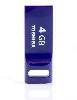(THNU04SIPBLUE(BL4) Флэш-драйв 4 ГБ Toshiba TransMemory mini, синий
