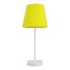 Светильник настольный, на подставке, цвет желтый, лампа энергосберегающая E14 9W, или накаливания 40W(лампочкой не комплектуется) HL-4/Yellow