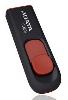 Накопитель USB flash 32ГБ A-DATA  AC008-32G-RKD , черно-красный (USB2.0)