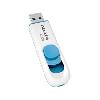 Накопитель USB flash 16ГБ A-DATA AC008-16G-RWE , бело-голубой (USB2.0)