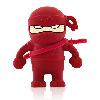 (DRSC10011-8R) Флэш-драйв Bone Ninja driver 8ГБ, красный + сменная оболочка-сюрприз