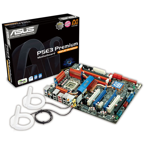 Материнская плата Socket775 ASUS P5E3 Premium/WiFi-APon