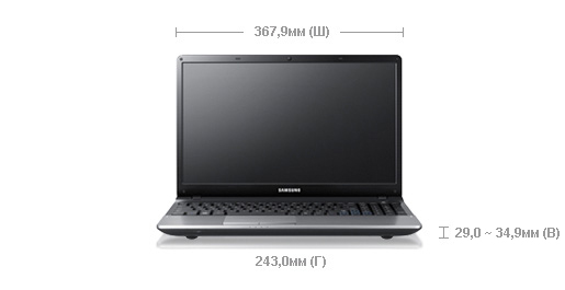 Ноутбук Samsung серии 3 15,6" 300E5A-S09 