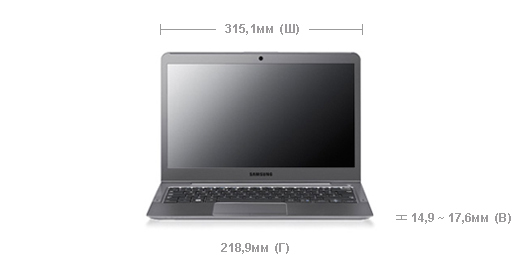 Samsung серии 5 13,3" 530U3B-A02